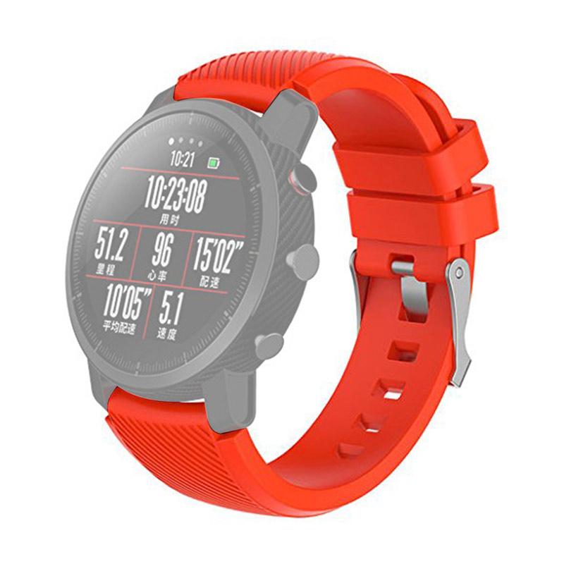 Sikai Silikon Replacement Strap for Xiaomi Huami Mi Amazfit Pace Stratos  TiWatch PRO Sport 22 mm