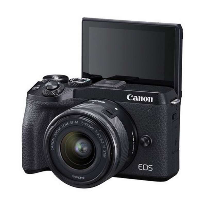 Canonミラーレス一眼カメラ EOS M6 レンズEF-M15-45mm 付属-