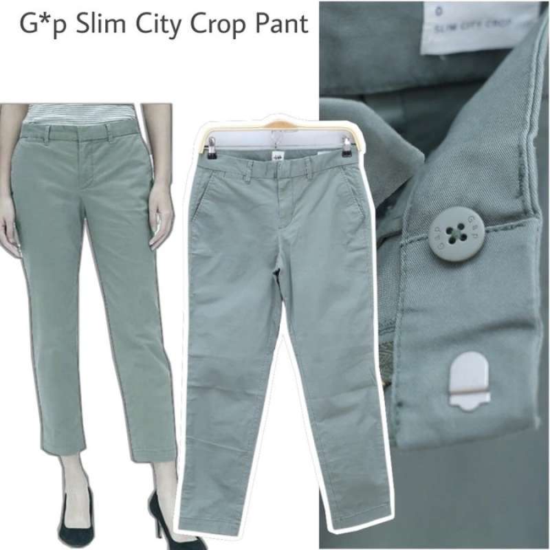 City Crop Pant Celana Panjang Chino 