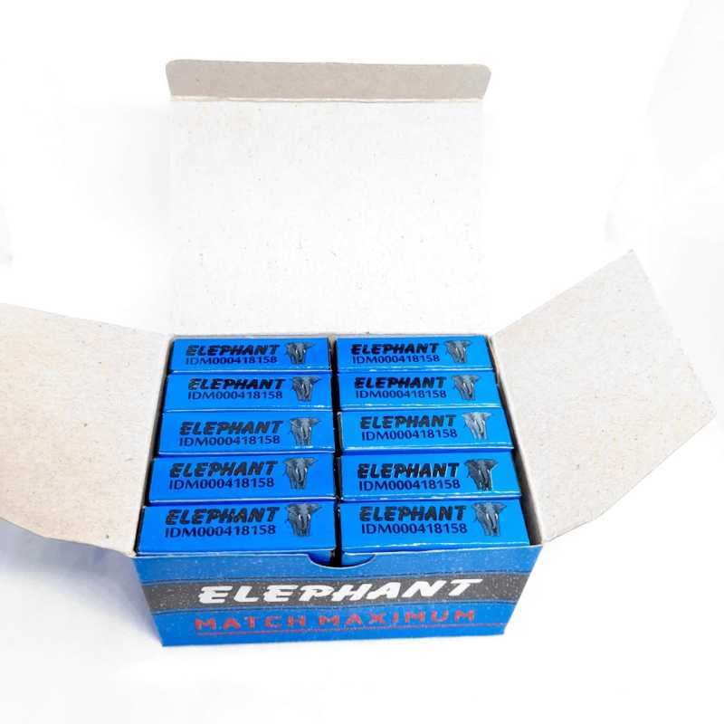 Promo Elephant Match Maximum original box biru Diskon 8% di ...