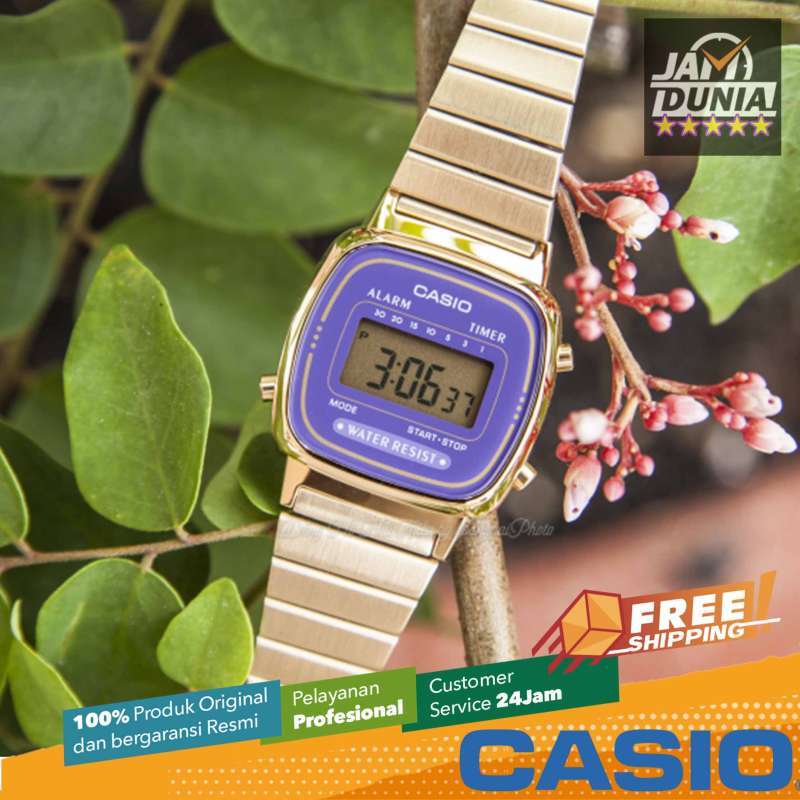 La670wga Reloj Casio Vintage Morado Promo Casio Original Casio