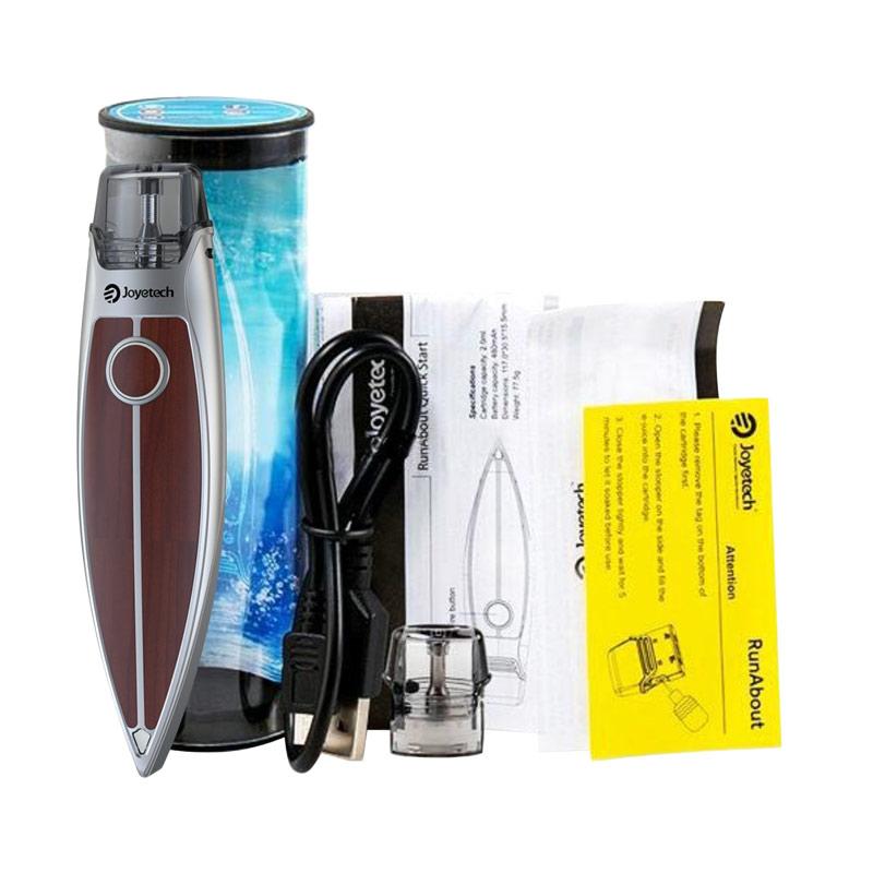 Promo Joyetech Runabout Pod System Authentic Vaporizer Kit - Red Wood [480  Mah] Diskon 44% Di Seller Easy Buy Store - Kotakulon, Kab. Garut | Blibli