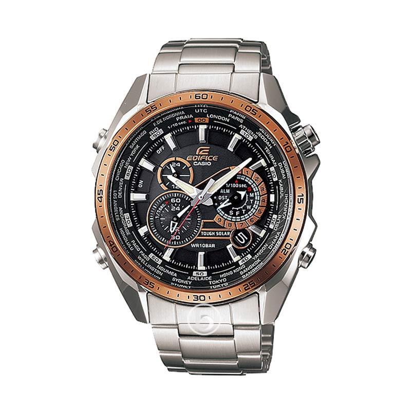 Jual Casio Edifice Solar 5 Motor Chronograph Jam Tangan Pria Original Eqs 500db 1a2 Online Oktober 2020 Blibli Com