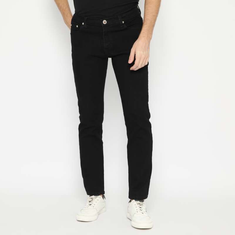 Promo FICHINO Denim Pants Ivory Black 
