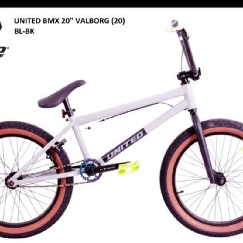Jual Sepeda BMX Freestyle United Valborg 20 inch Garansi SNI di