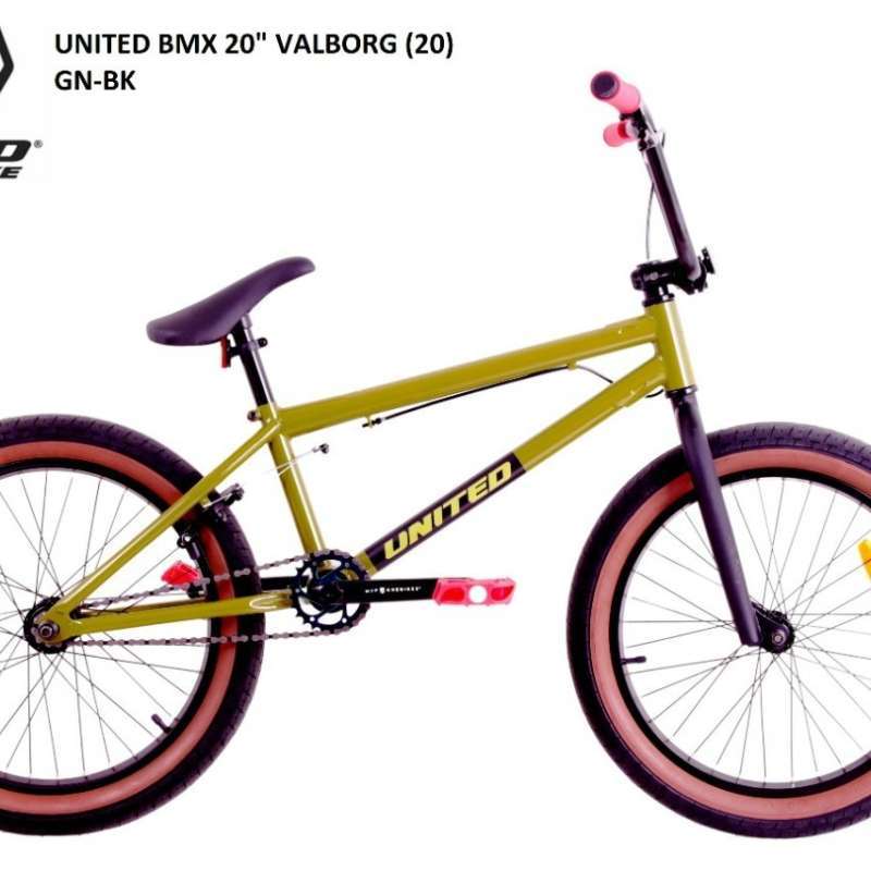 Jual Sepeda Bmx Freestyle United Valborg 20 Inch Garansi Sni Green Black Di Seller Gudang Sepeda Official Gudang Sepeda Official Kota Jakarta Selatan Blibli