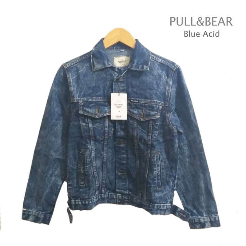 Jual Jaket Jeans Pria Pull\u0026Bear - XL di 