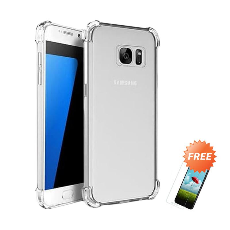 Jual Oem Shockproof Casing For Samsung Galaxy Note Fe Fan Edition 5 7 Inch Clear Free Tempered Glass Online September 2020 Blibli Com