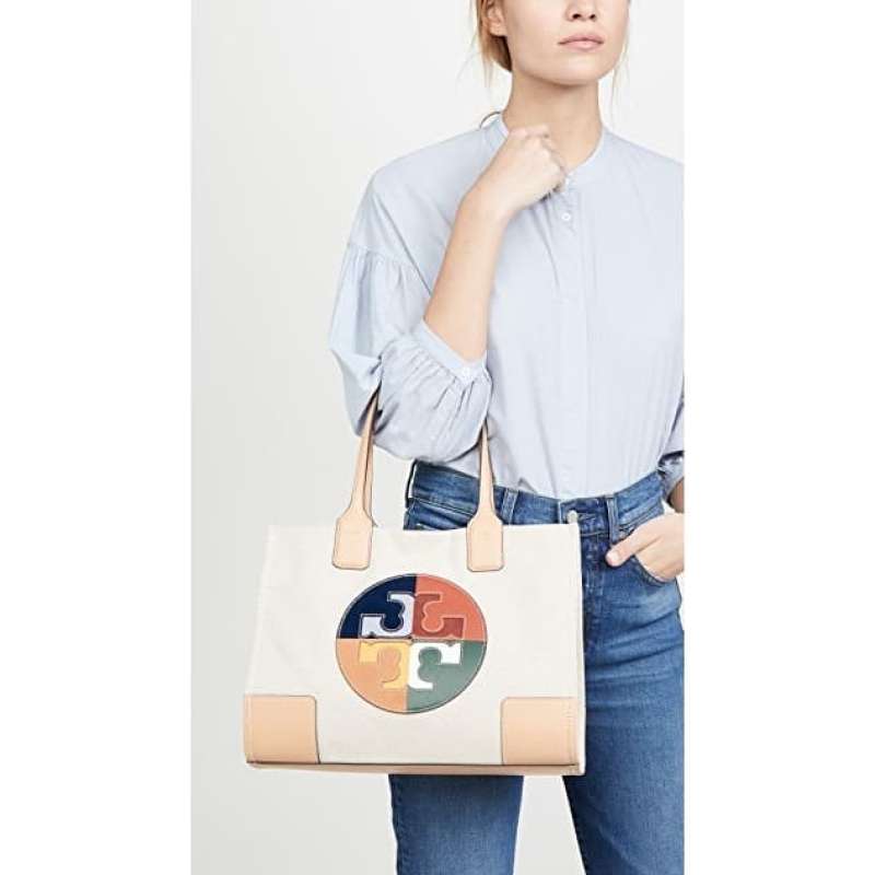 Tory burch ella color block tote cheap