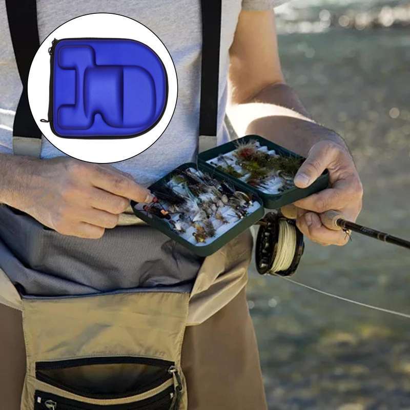 Jual Portable Fishing Reel Bag Cover Fishing Accessories Baitcasting Reel  Case Blue Right di Seller Homyl - Shenzhen, Indonesia