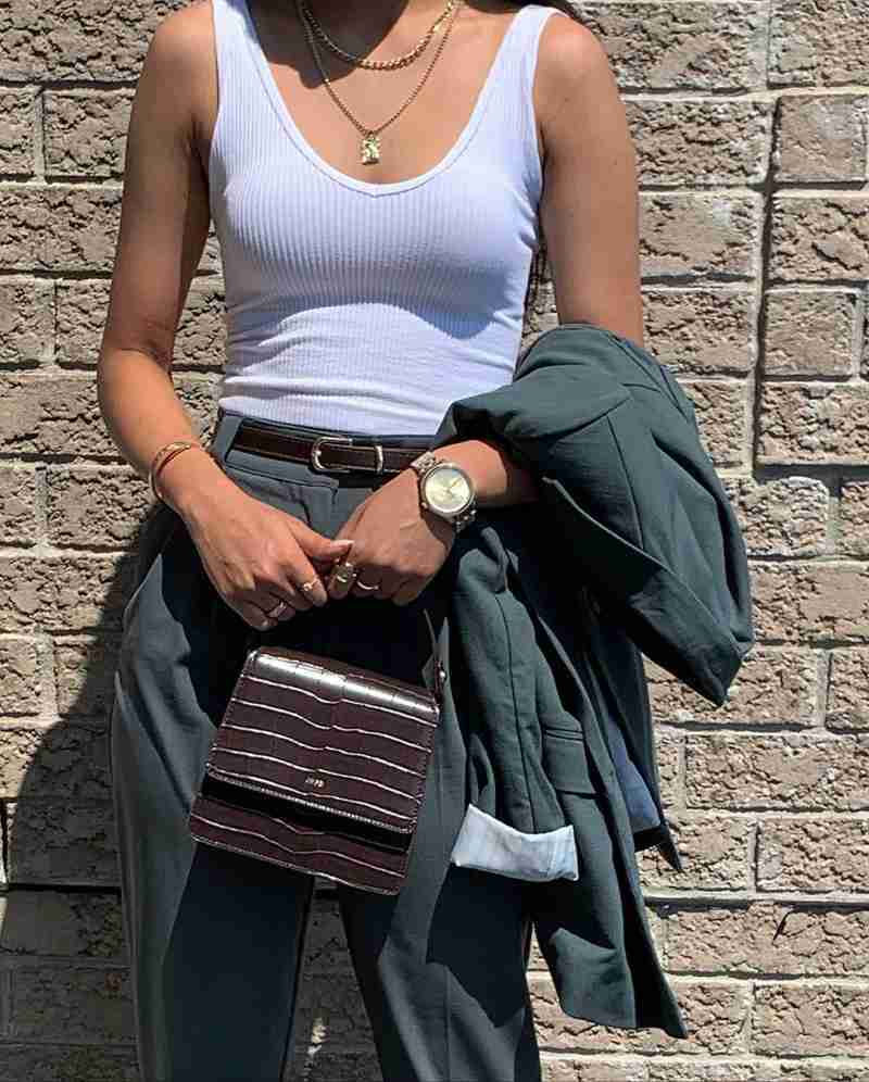 The fae top handle store bag