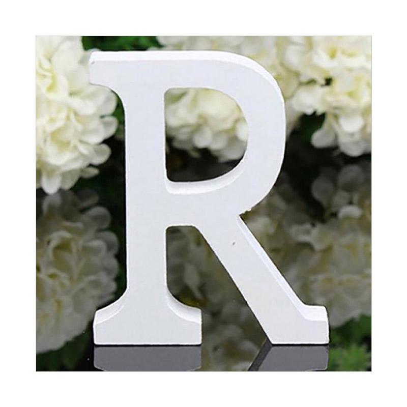 Jual Bluelans Large Wooden Letter Alphabet Wall Hanging Wedding