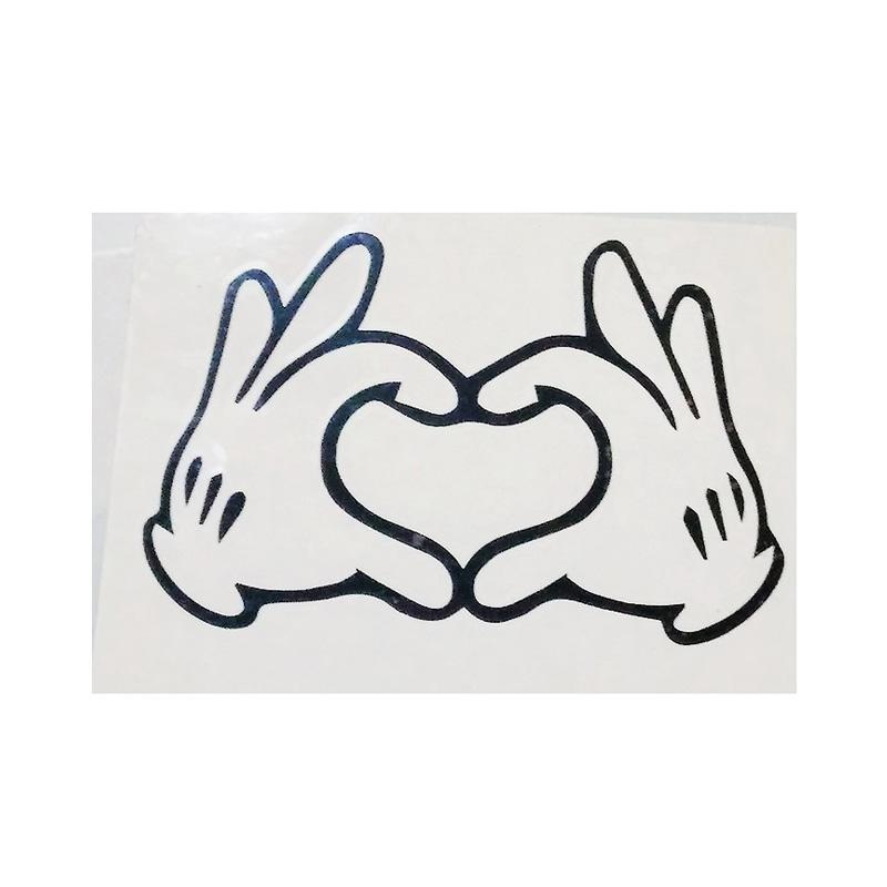 Jual Putra Elbert Shop Decal Mickey Tanda Love Sticker Online