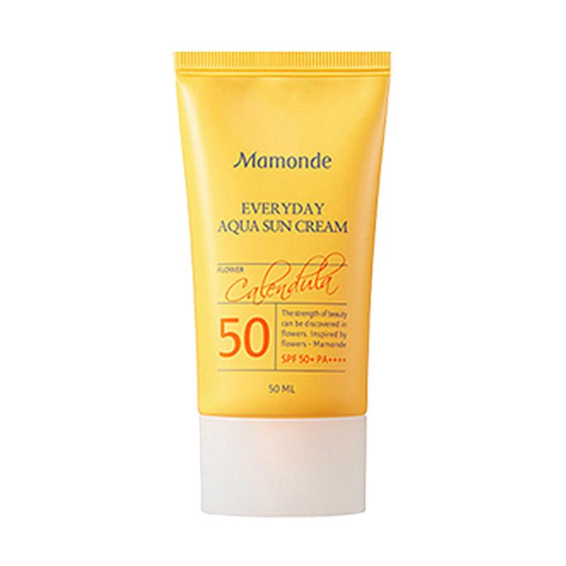 Jual Mamonde Aqua Sun Cream Spf50 Pa 50 Ml Original Korea Online November 2020 Blibli Com