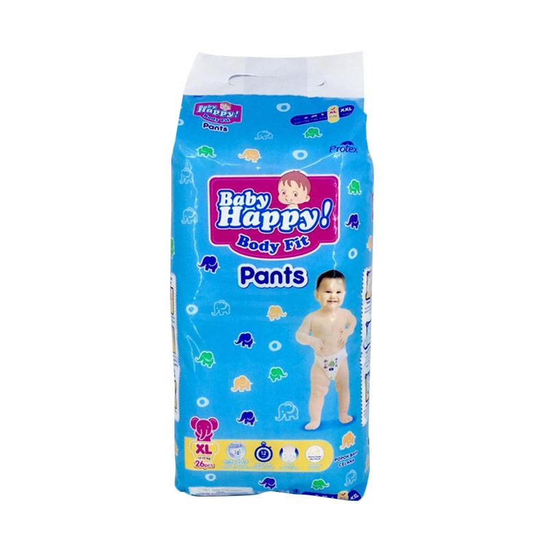Jual Baby Happy Body Fit Pants Popok Bayi Size XL 26 pcs di