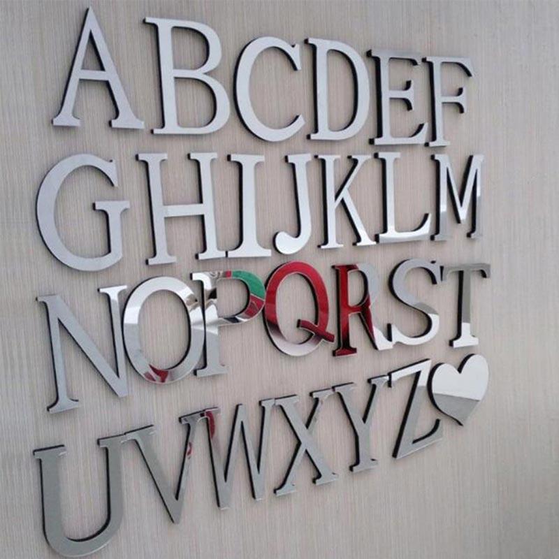 Jual Bluelans Popular Wedding English Love Letters Home Decor 3d Mirror Wall Stickers Alphabet V Murah Maret 2020 Blibli Com,Wedding Flower Decoration Ideas For Home