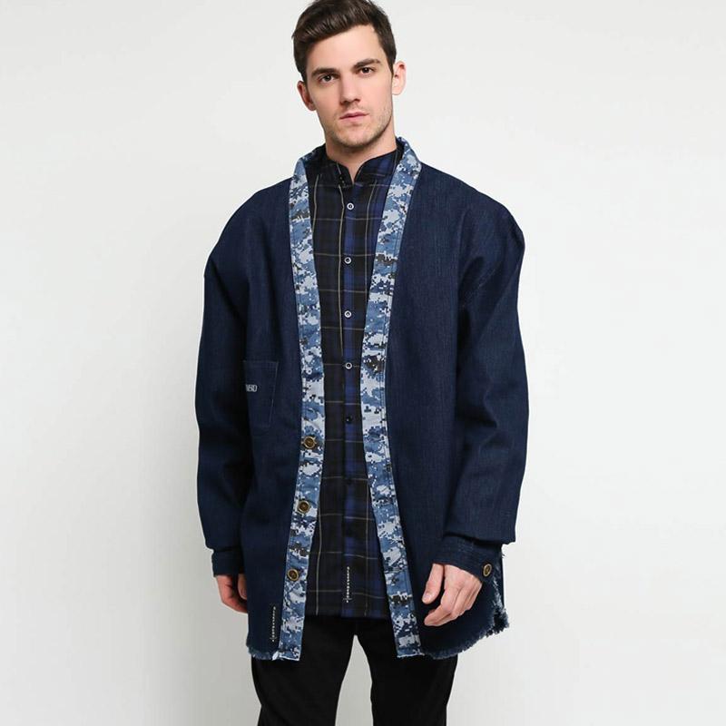 Jual Sleepynerd Denim Kimono Motif Blue 