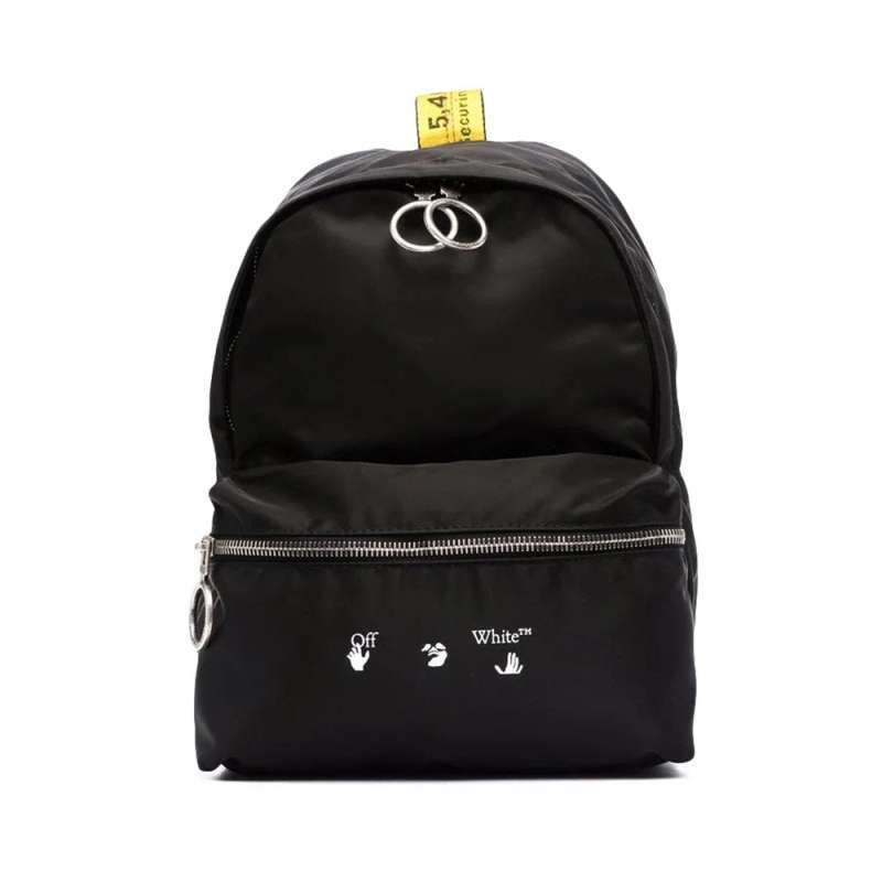 off white black backpack