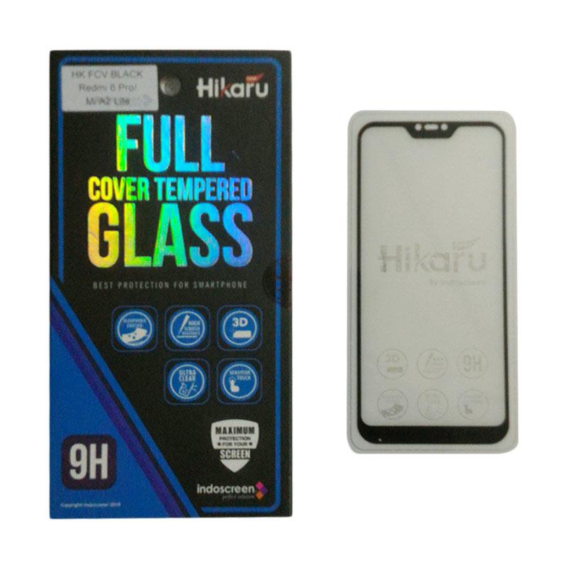 HIKARU Full Cover Tempered Glass 3D Screen Protector for Xiaomi Mi A2 Lite