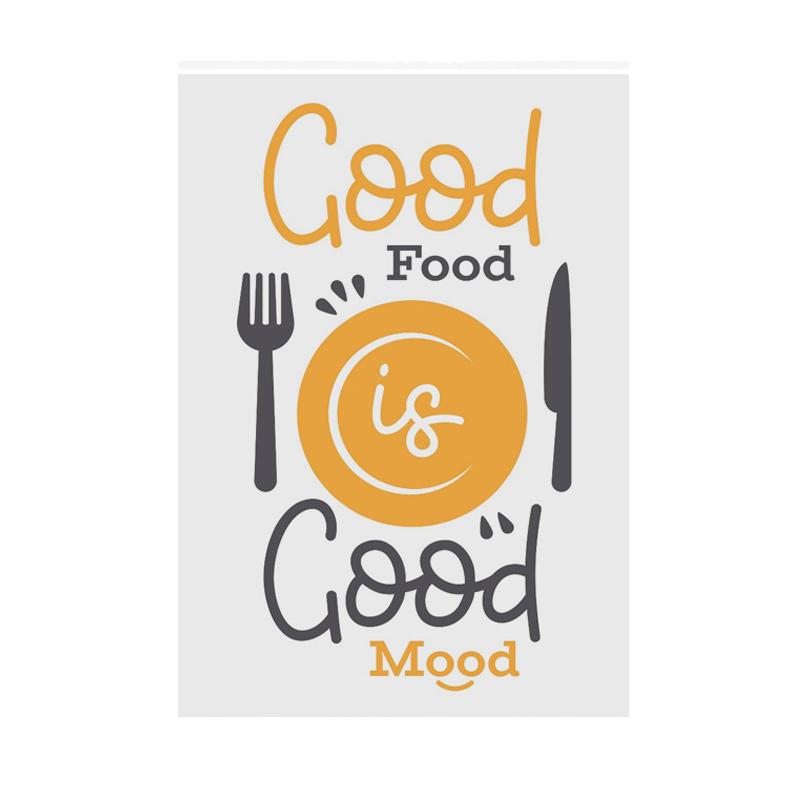 Jual Samju A05 Good Food Wall Art Dekorasi Dinding Original Terbaru Juni 2021 Blibli