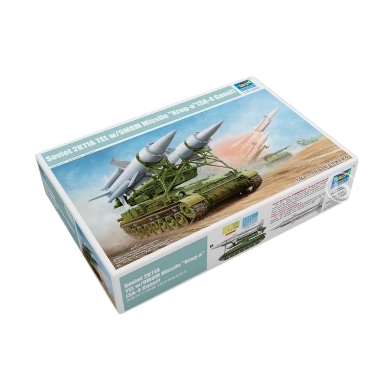 Maquette 1/35 Trumpeter - Missile Soviétique 2K11A Krug-A SA-4 Ganef - Kit à Monter