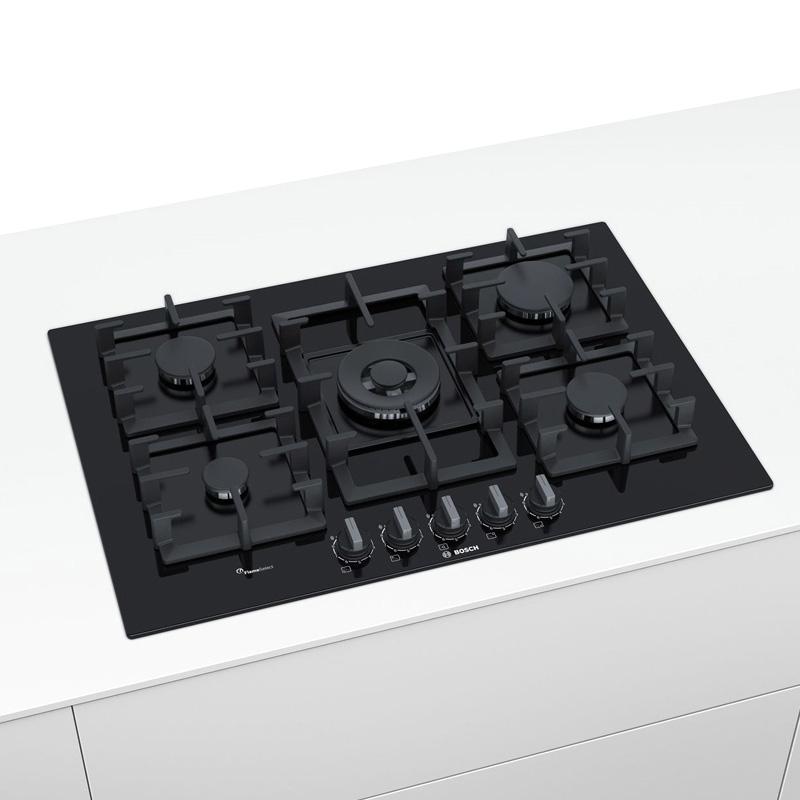 Jual Bosch Ppq7a6b90 Kompor Tanam Glass Black 75 Cm Murah