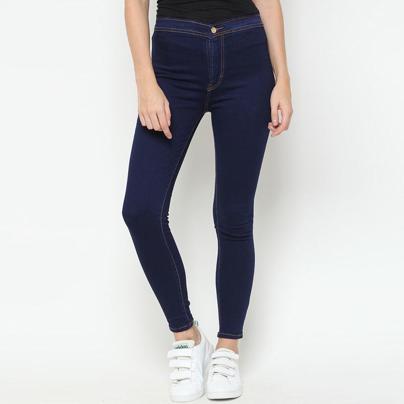 MS JEANS High Waist Jeans Celana Wanita 