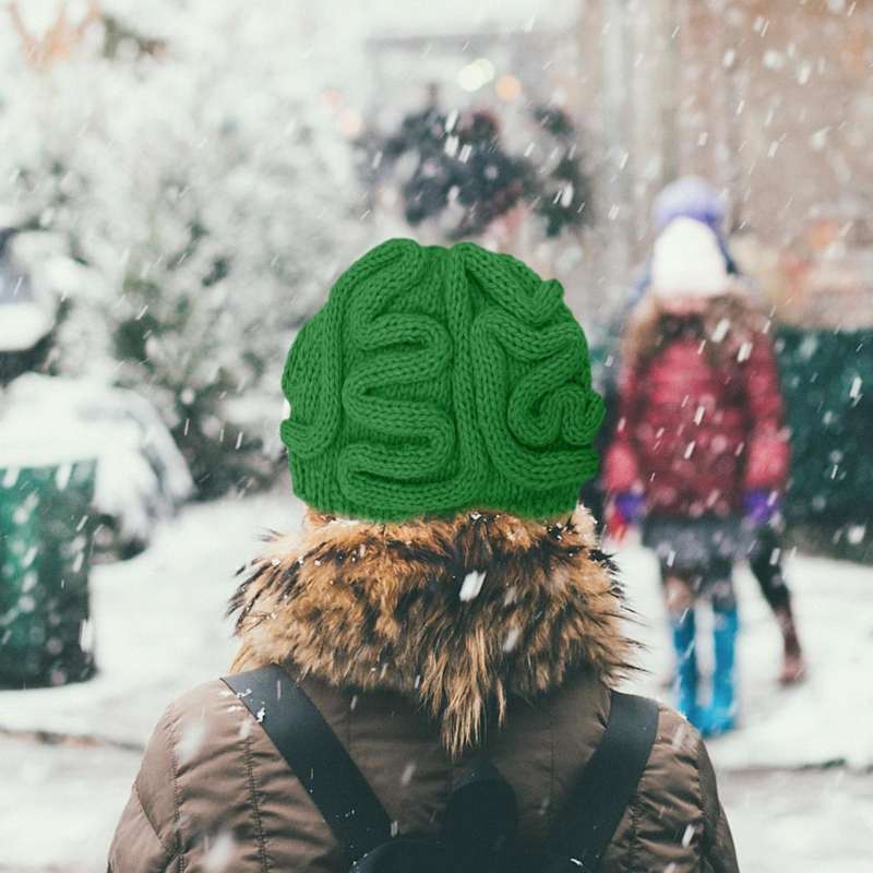 Promo Crochet Knit Beanie Hat Adult Kid 