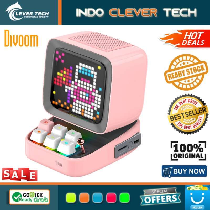 Retro Pixel Art Game Bluetooth Speaker 