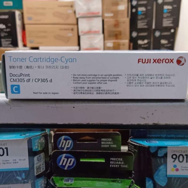 Jual BEST SALE TONER FUJI XEROX CM305DF / CP305D CYAN ...