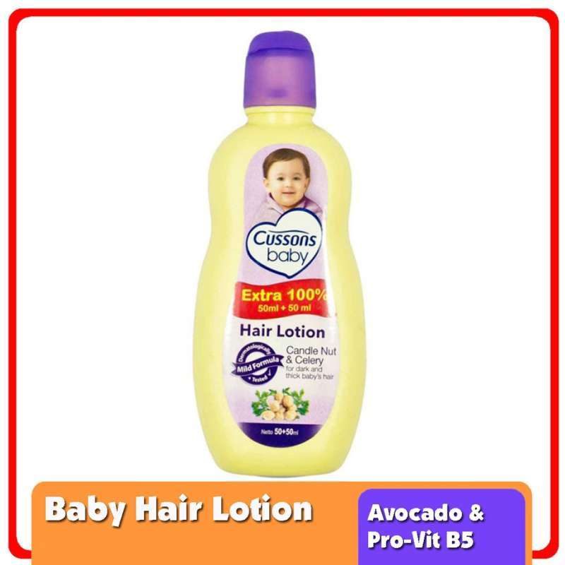 Cusson Baby Hair Lotion Minyak Rambut Bayi 50ml 50ml CUSSONS baby