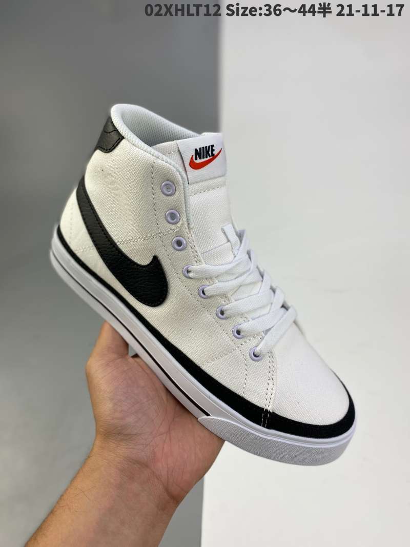 Jual Vulcanized NIKE Blazer Mid x 77 Vntg white black pioneer high top canvas casual sneaker - size 36 36 Sepatu basket lari olahraga kasual modis Seller Li Wu Shop -