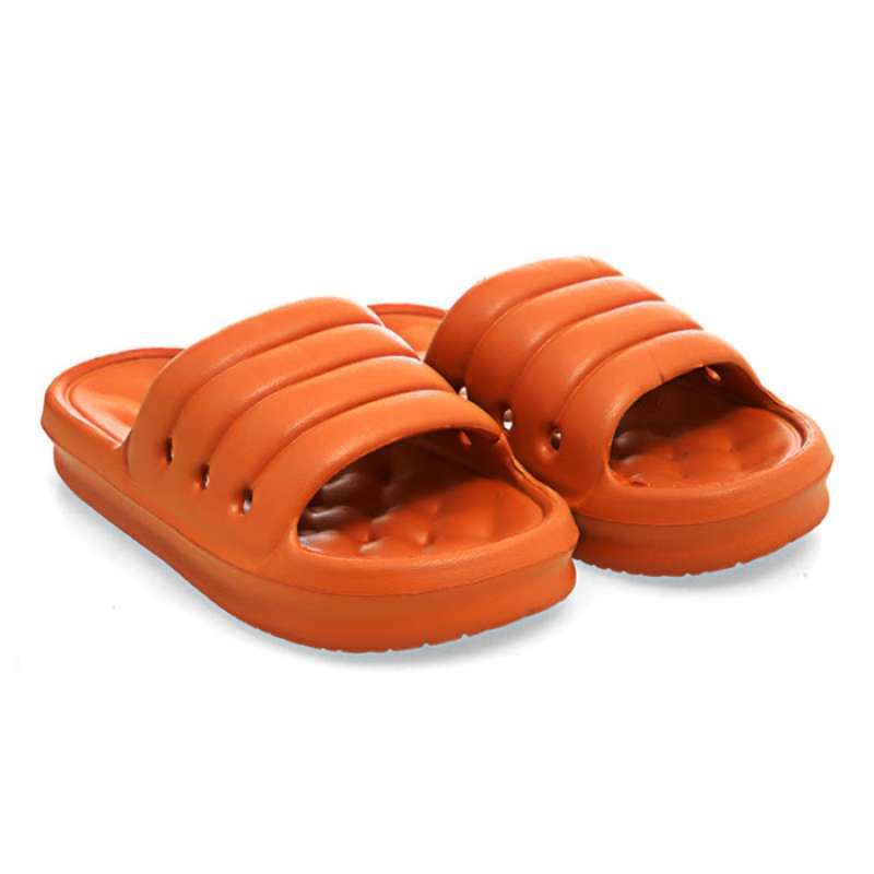 Hamlin Coots Sandal Rumah Unisex Anti-Slip Slippers Comportable Casual  Material EVA Soft ORIGINAL Orange