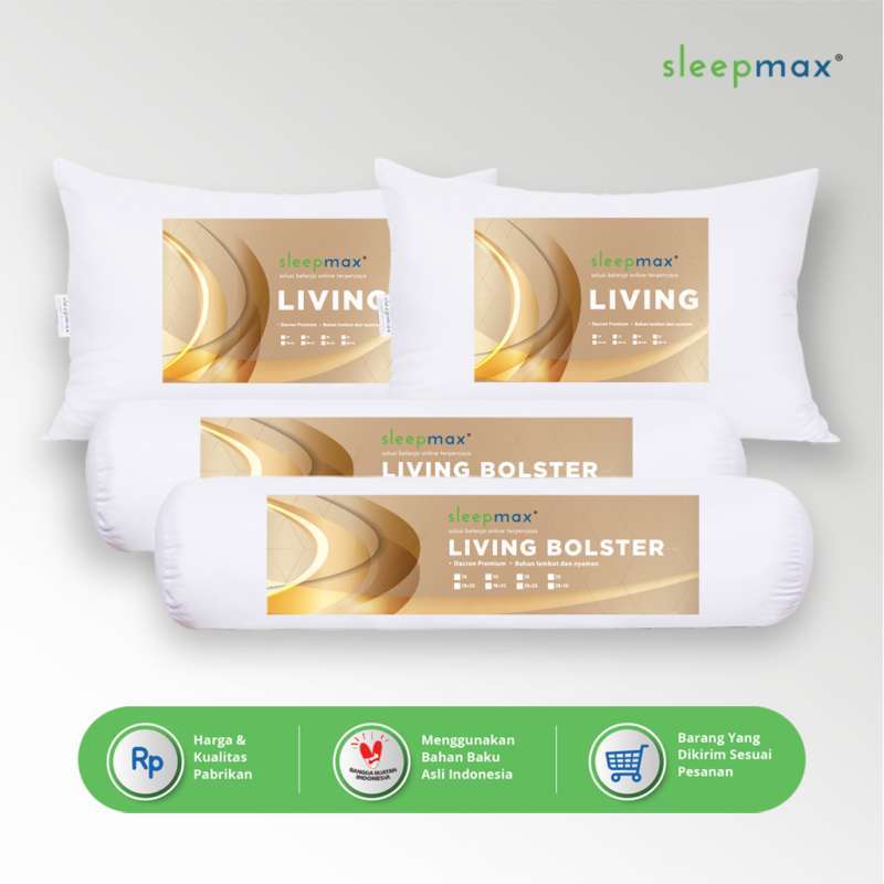 Sleep max sweet dream discount 2 pillows & 2 bolsters