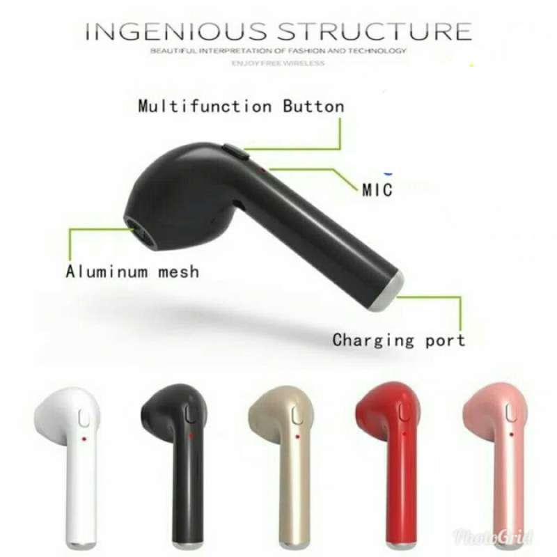 Bluetooth Earphone Wireless HBQ i7 