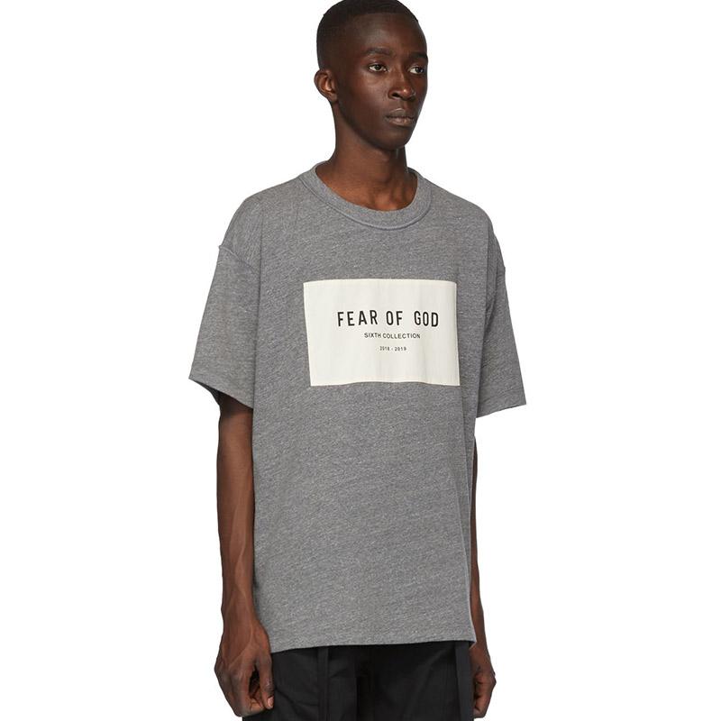 fear of god sixth collection t shirt black