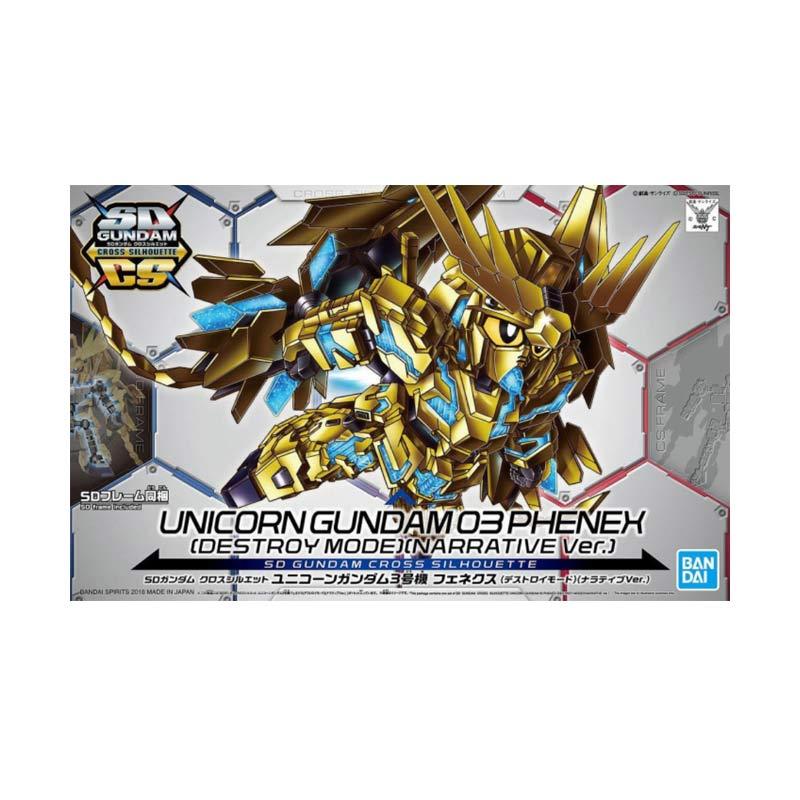 Jual Bandai Sd Cross Silhouette Unicorn 03 Phenex Destroy Mode