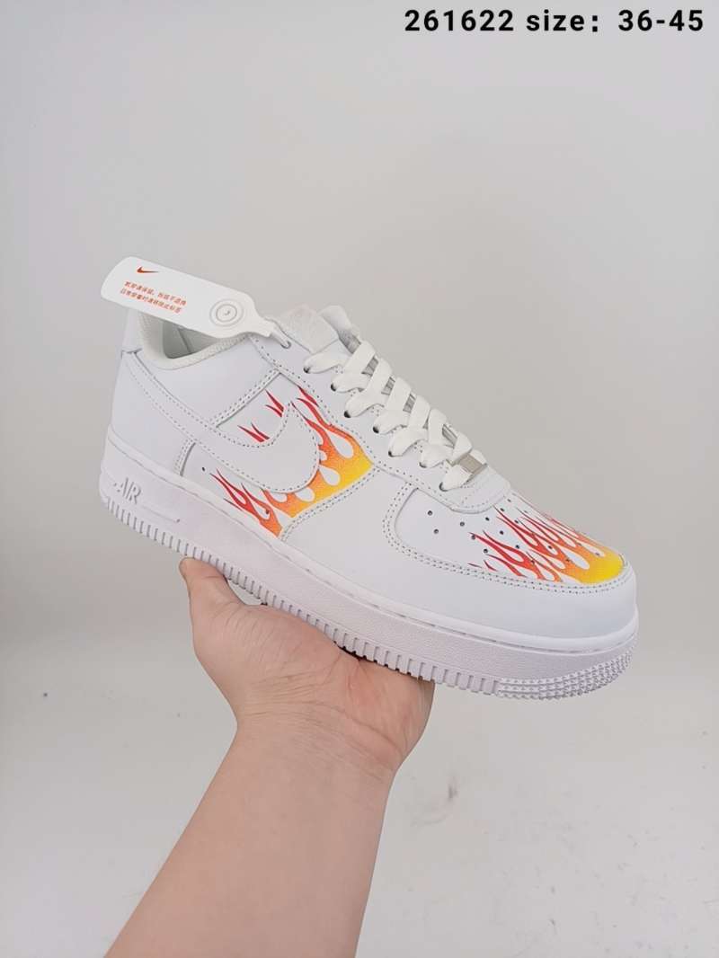 custom flame af1