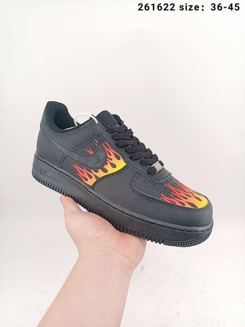 flame air force 1s
