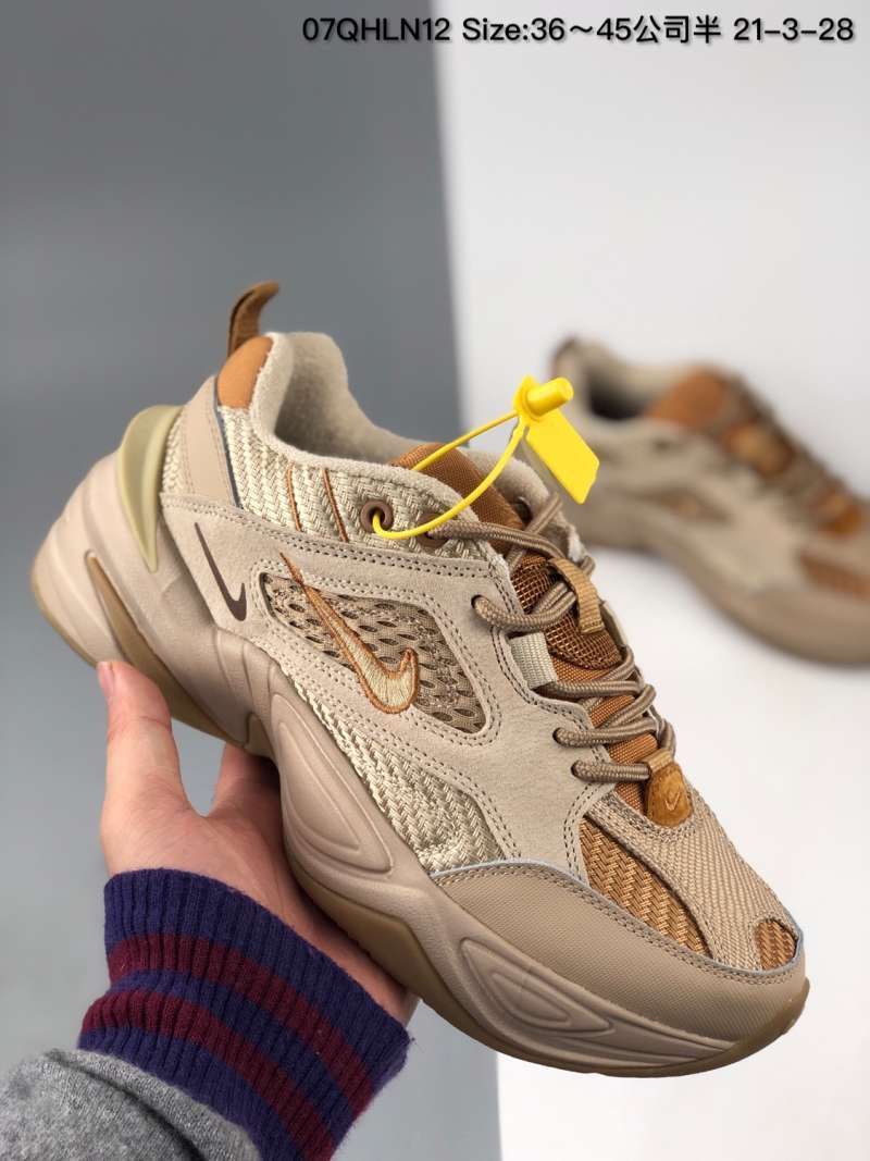 Jual Original The NIKE m2k Tekno SP high elastic sole leather + woven  Oxford cloth only uses the heel shaping machine the special counter  dustproof paper - 45 di Seller Cai Wu