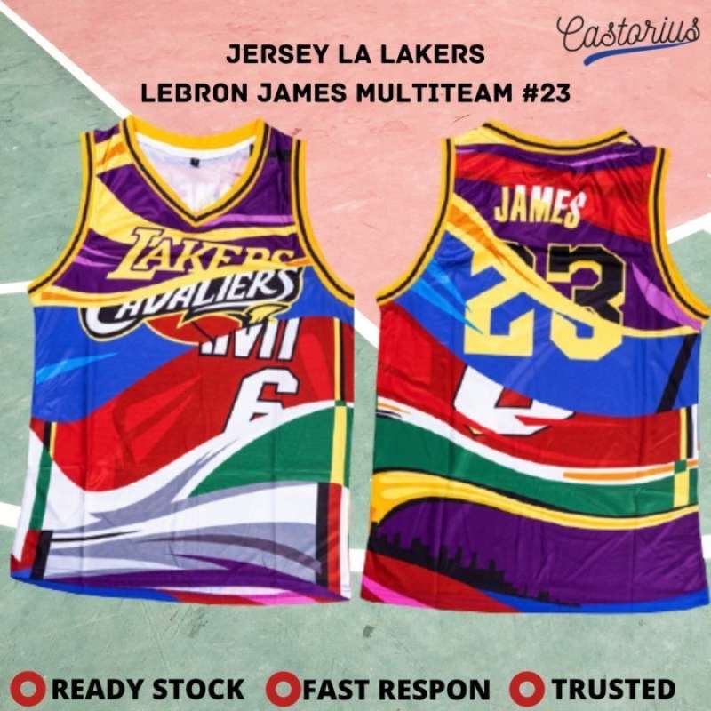 Lebron james multi team jersey clearance