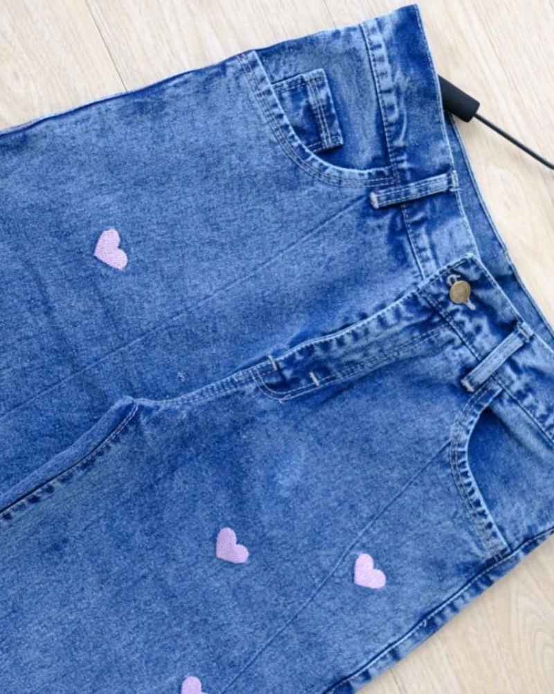 Promo Lovely Jeans - Celana jeans wanita - Jeans motif love - 28 di Seller  Kiukiu Fashion - Kab. Bandung Barat, Jawa Barat | Blibli