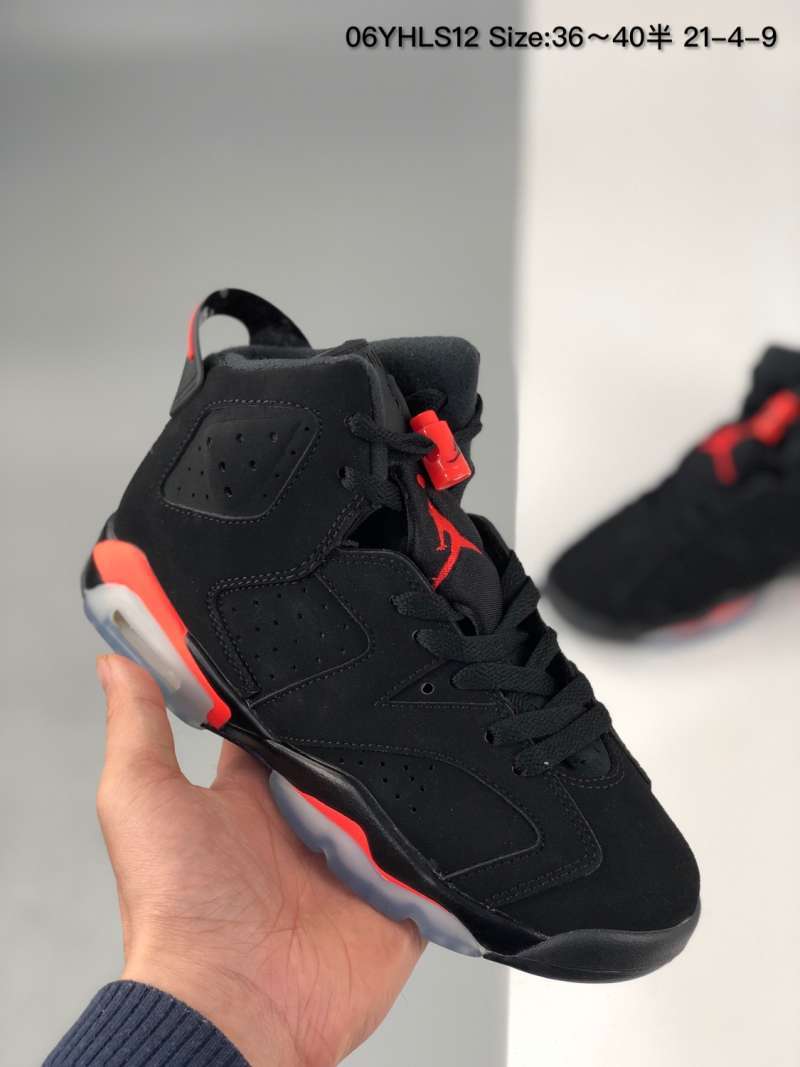 aj6 black infrared