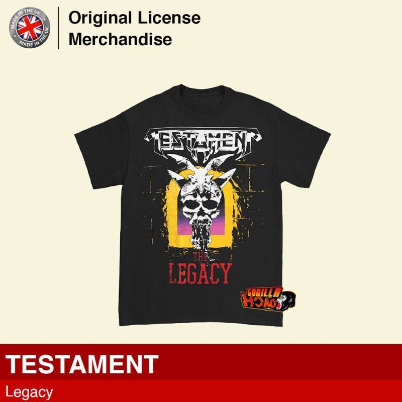 Jual TESTAMENT Legacy Kaos Band Musik 