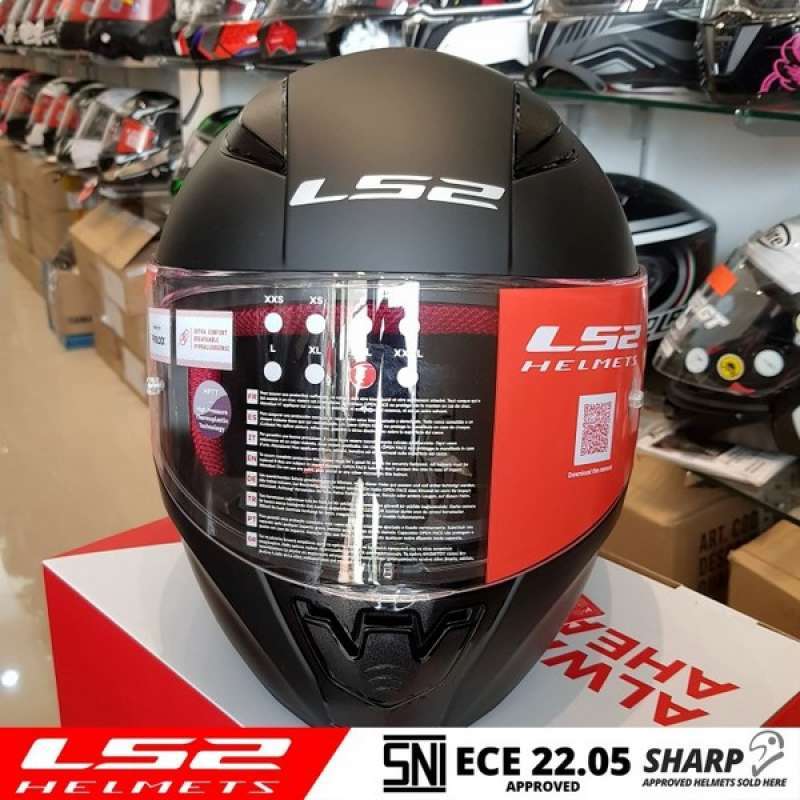 Helm Ls2 Ff353 Rapid Solid Matt Black 