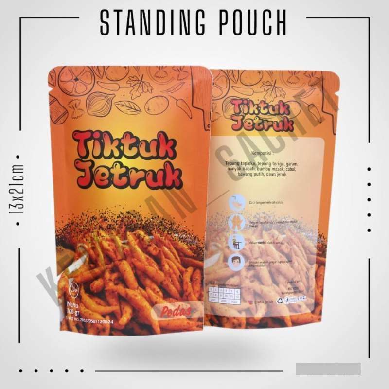 Standing pouch full print store