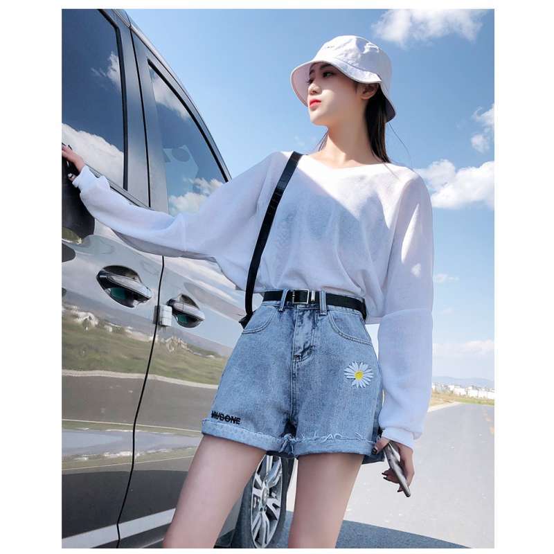 Promo Celana Hot Pants High Waist Jeans 