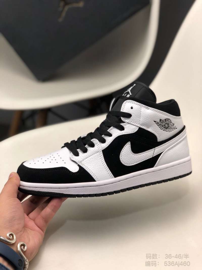 Air Jordan 1 Mid Vintage Grey 554724-135