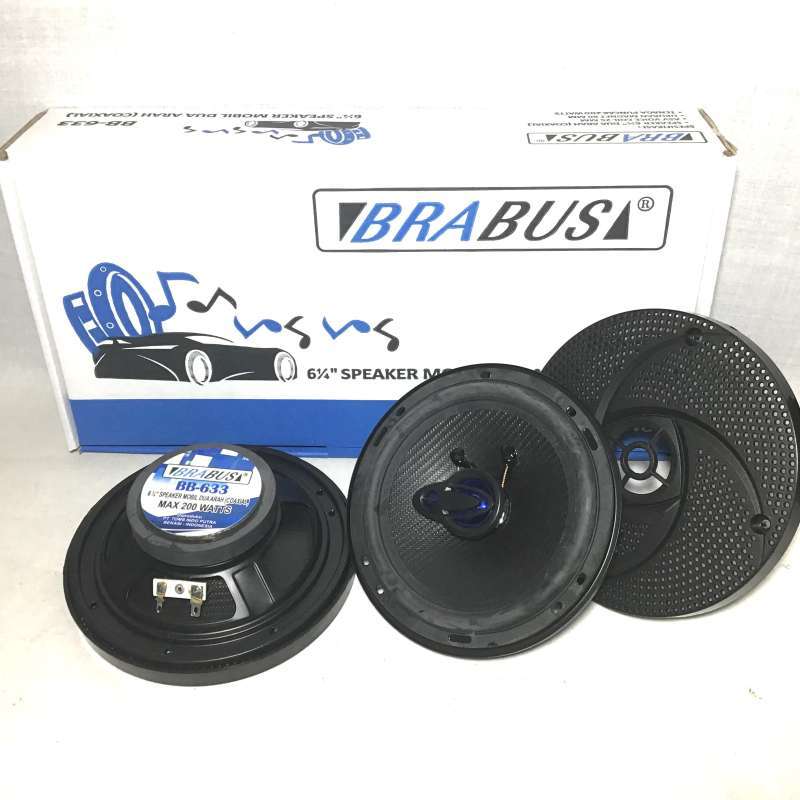 Jual Brabus BB633 Speaker Coaxial 6 inch 2Way sepasang di Seller