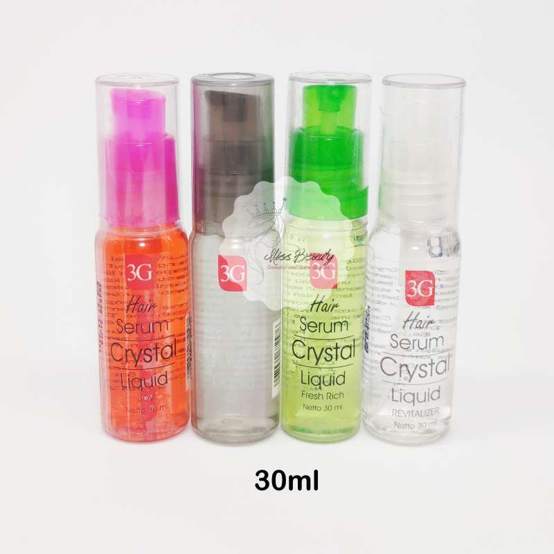 Jual 3g Hair Serum Crystal Liquid 30ml Di Seller Missbeautyy Kab Langkat Sumatera Utara Blibli